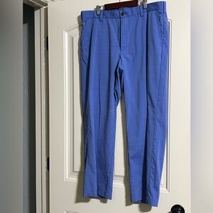 Izod blue and purple plaid golf pants size 36x29